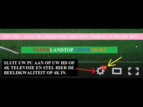 4K PSV vr1 - Ajax vr1 eredivisie vrouwenvoetbal 25-03-2016