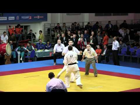 Estensoro PabLo -- Mikhnovich ALiaksandr 09.06.12 Чемпионат Европы KWU 2012