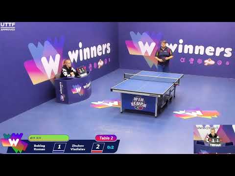 WINners CUP table 2  04.10 Boklag Roman - Zhukov Vladislav  19:30