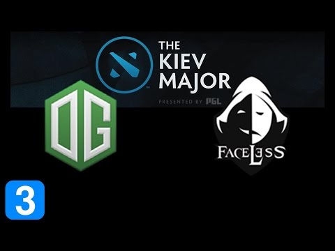 OG vs Faceless Game 3  Kiev Major Highlights Dota 2