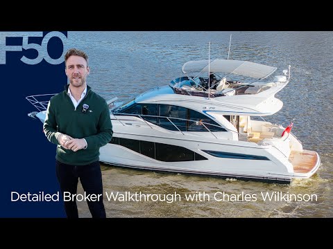 Charles Wilkinson walks you through this Beautiful BRAND NEW Princess F50 in Swanwick, UK