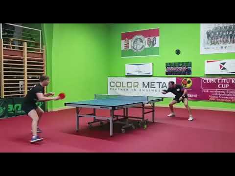 Ярослав Жмуденко и Трулльс Мёрегорд.Тренировка