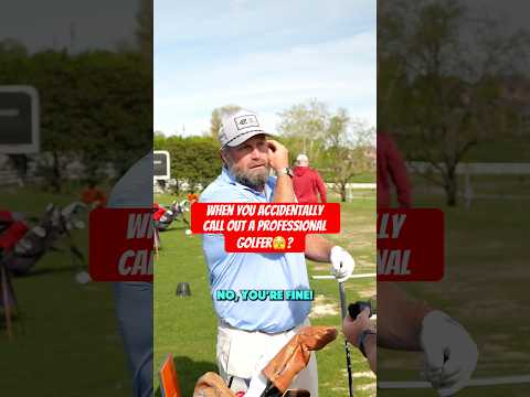 Did we CALL OUT a PRO GOLFER?😅🫣