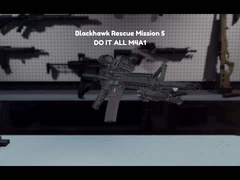 DO IT ALL M4A1 SETUP - Blackhawk Rescue Mission 5 (BRM5)