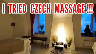 I Tried Czech Massage!!!