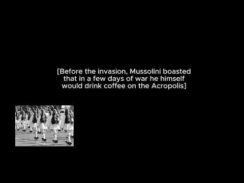 Duce's March | A Greek Satirical Song from WWII