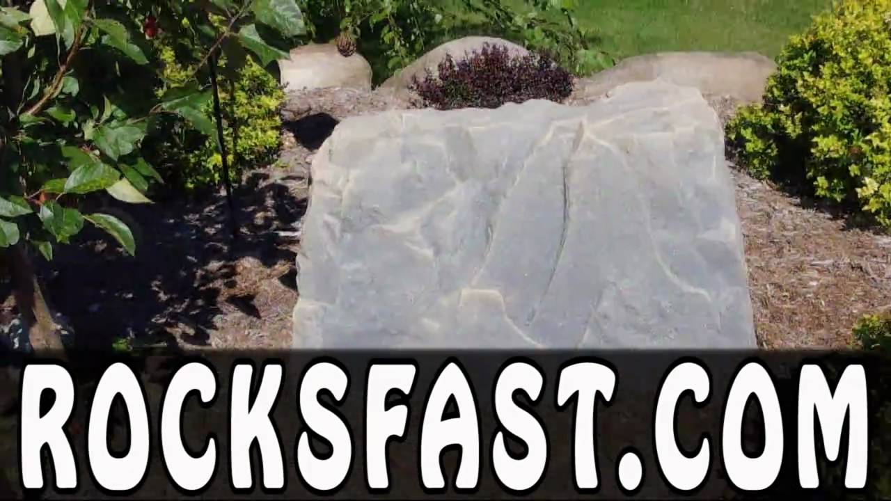 Backflow Enclosure Rock- Backflow Preventer Protection Enclosure Cover Rock