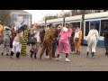 Funny Girls Dancing Crazy on The LeidsePlein ...