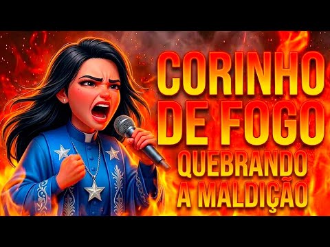 🔥QUEBRANDO A MALDIÇÃO🔥CORINHO DE FOGO | LOUVOR de LIBERTAÇÃO ESPIRITUAL
