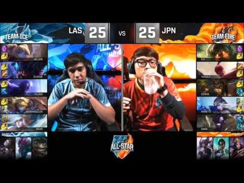 2016 Wildcard All Star DAY 4 Semi-Final LAS VS LJL GAME 1