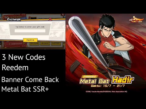 3 Code Reedem terbaru  || One Punch Man : The Strongest