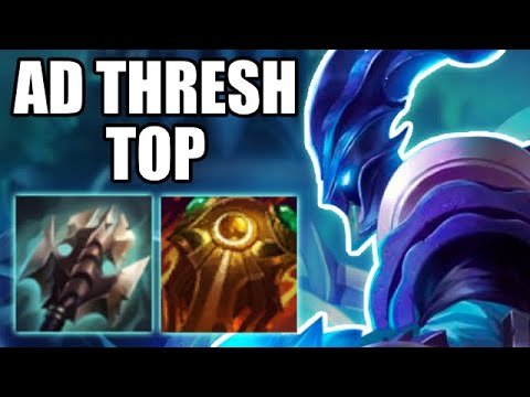 Swatting Akali with AD Titanic Thresh Top - Titanic Hydra Thresh Top - League of Legends Off Meta