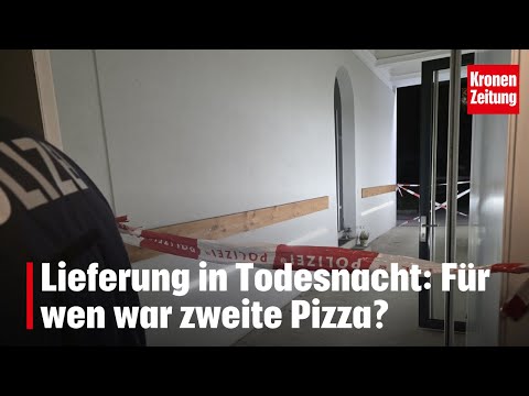 Lieferung in Todesnacht: Für wen war zweite Pizza? | krone.tv NEWS