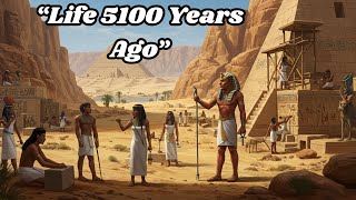 “Life 5100 Years Ago | The Daily Life of a Pharaoh in Ancient Egypt”