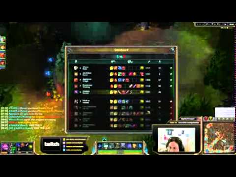 Dignitas Imaqtpie Kennen vs Lucian Diamond 1 Ranked solo queue AD HQ