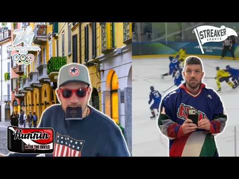 Milano Olympic Hockey VLOG 2 On The Move & Italy vs. Sweden