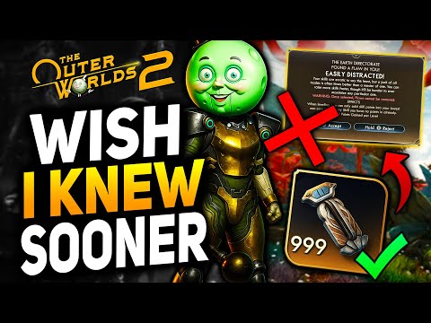 Outer Worlds 2 - I Wish I Knew THESE 10 Tips Sooner! (Outer Worlds 2 Tips & Tricks)