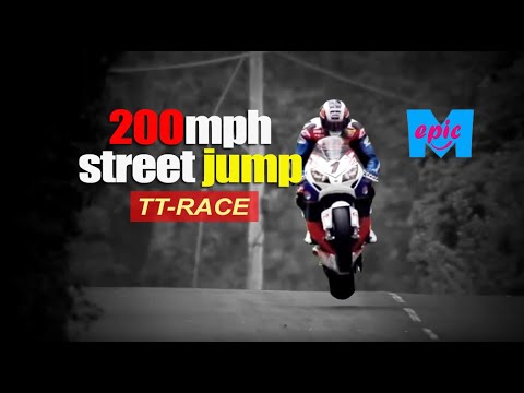 STREET RACE 200MPH-320Km/H ROAD JUMP ⚡️ NO FEAR  ✔️ISLE OF MAN