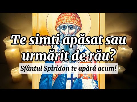 Rugăciune puternică către Sfântul Spiridon – Dezleagă blestemele și aduce protecție divină