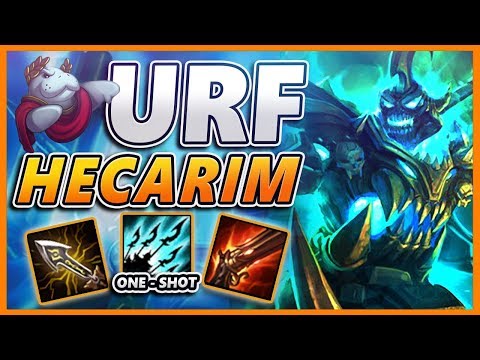 *LONG RANGE ONE-SHOTS* THE ULTIMATE URF HYPER CARRY (ASSASSIN HORSE) - BunnyFuFuu URF
