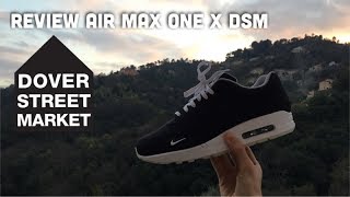 Review Air Max One X Dover Street Market Black