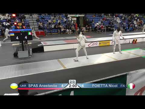 2022 80 T64 22 F E Individual Tallinn EST WC GREEN Foietta ITA vs Spas UKR