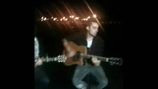 Shooting  a Dinner and a Suit video on the roof of First Street Studio