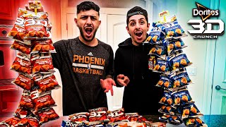 We Tried 3D Doritos for the first time!!
