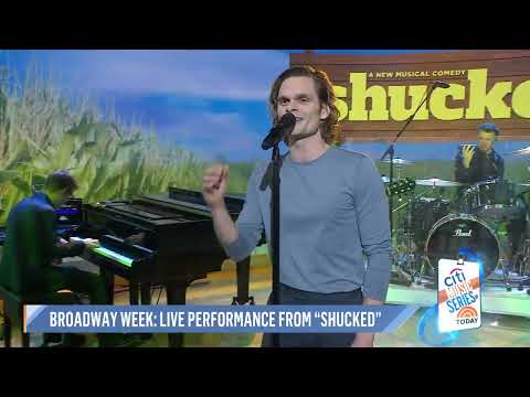 SHUCKED Star Andrew Durand Performs 'Somebody Will'