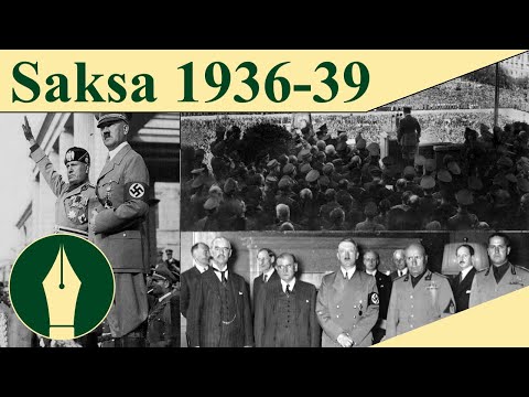 Saksan ulkopolitiikka tiellä Toiseen Maailmansotaan