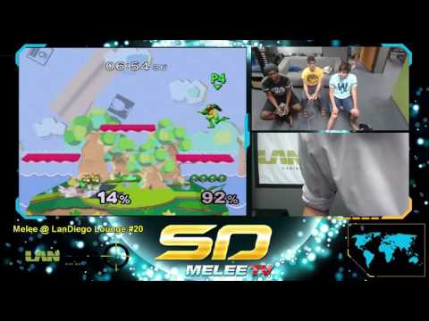 Melee @ LD Lounge #20 - Full Stream - SSBM