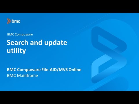 BMC Compuware File-AID/MVS Online - Search and update utility