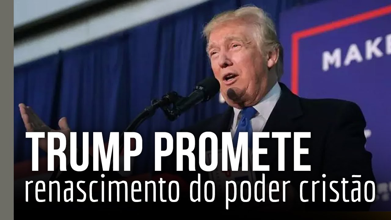 [CORTE] Trump promete renascimento do poder cristão