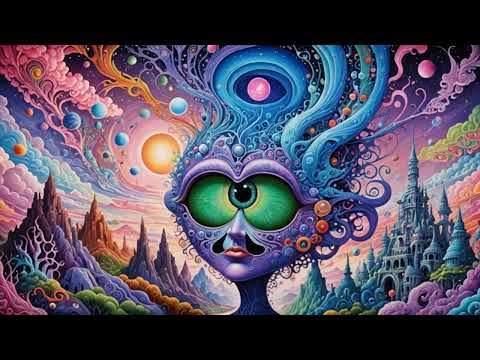 Psychedelic Surrealism 18 - Background / Screensaver / VJ Loop