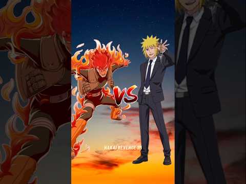 Might guy vs minato |Who is strongest? #minato #might guy #narutoshippuden #anime