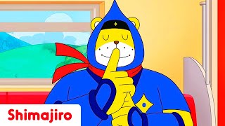NEW SONG! | To behave on the train, you must be like a Ninja! | Shimajiro Nursery Rhymes