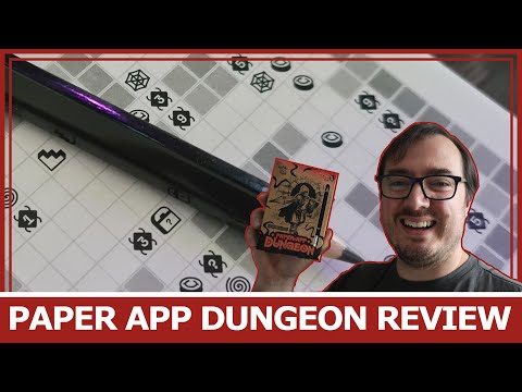 Paper App Dungeon Review - Solo Dungeon Crawler