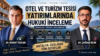 Otel Almak, Bina Almak Değildir! | Av. Çağdaş İslim