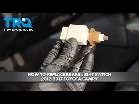 How to Replace Brake Light Switch 2012-2017 Toyota Camry