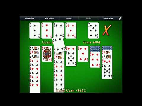 Solitaire City (Mac Version) - Klondike Longplay - Rule: 5