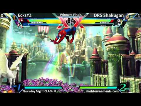 UMvC3 - EcksYZ vs DRS Shakugan - Thursday Night CLASH 8 - Winners Finals