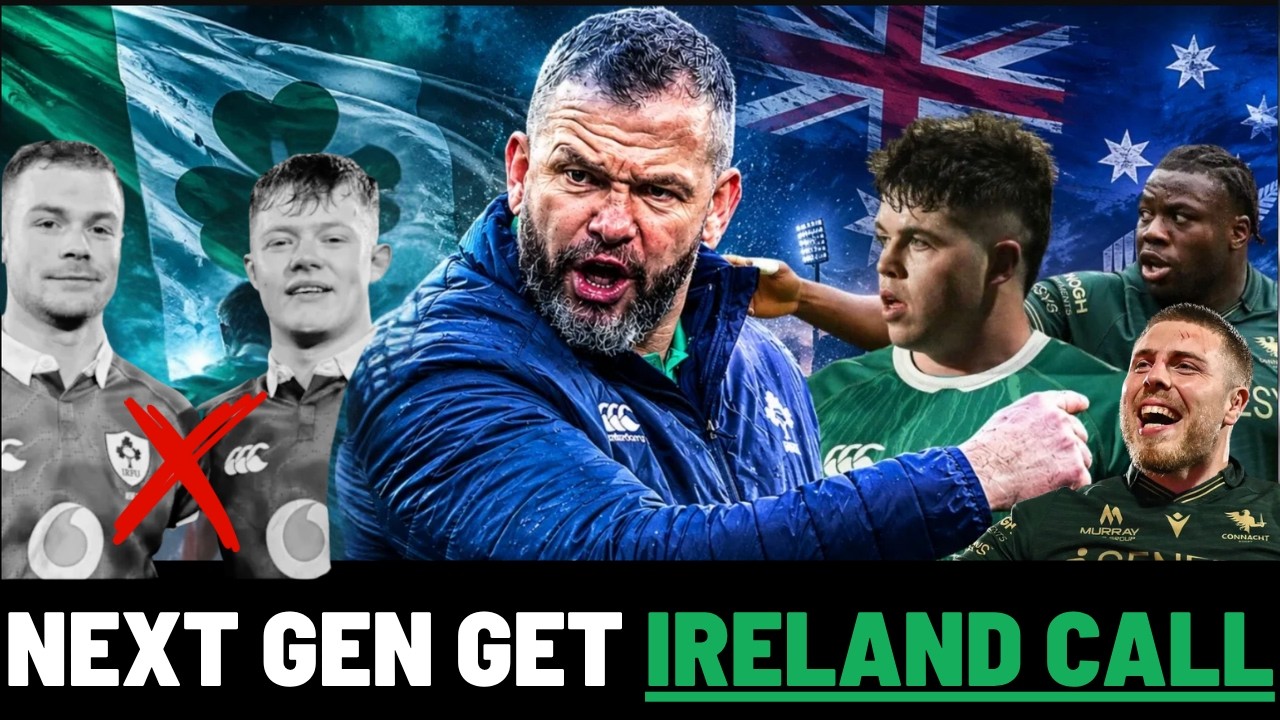 Farrell Names Ireland Squad as Crowley and Porter Ruled Out