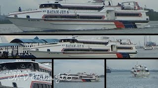 preview picture of video 'Ferry MV Batam Jet 6 di pelabuhan sekupang'