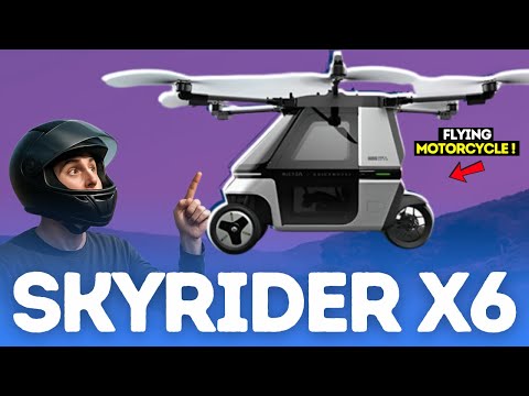 Skyrider X6 Electric Flying Motorcycle Launches in China at $69,000
