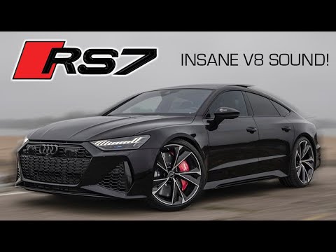 BEST SOUNDING RS7!! C8 RS7 Full Titanium Exhaust + Free Flow Downpipes