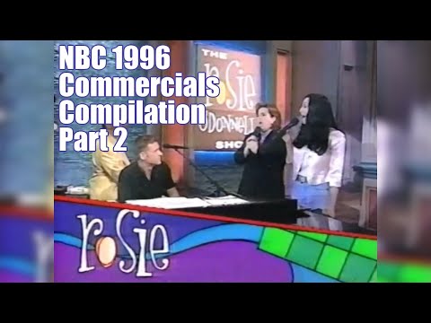 90's Commercials Compilation - NBC 1996 Part 2