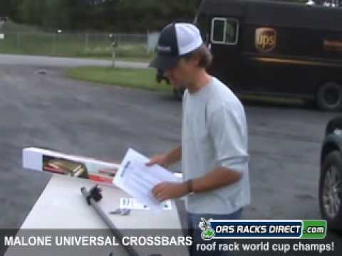 Malone Universal Cross Bar Roof Rack Review Video by ORS Racks Direct