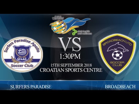 FGC CHW Premier League Res - Surfers Paradise vs Broadbeach Utd (4-2)
