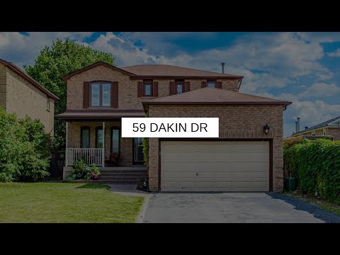 59 Dakin Dr | Ajax Real Estate