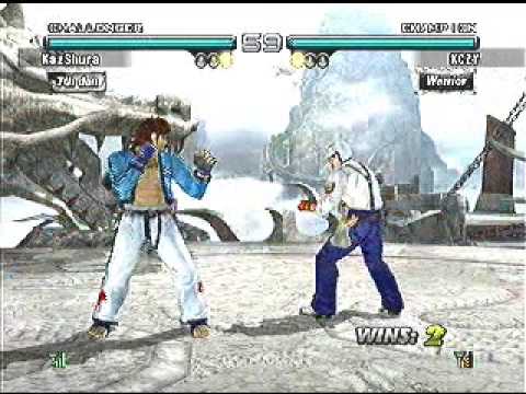 TEKKEN 5 DR: HWK (KazShura) VS LEI (KCZY)